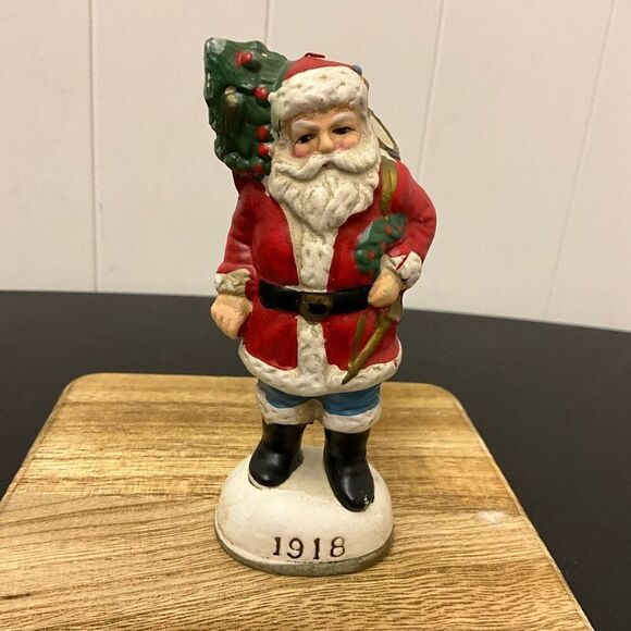 VTG 1990 Memories of Santa Collection 1918 Swedish Santa Claus Limited Ornament - Picture 1 of 5